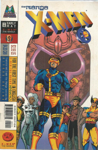The Manga X-men N° 05 - Marvel 5 - Bonellihq Cx424 