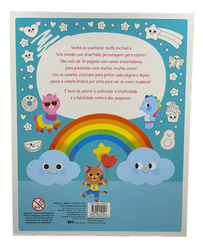 Colored Mania: corazones, estrellas y arcoíris: ¡para colorear con bolígrafos que cambian de color!