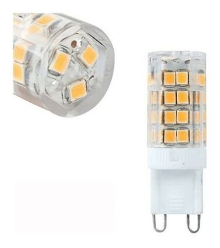 Kit 4 Lampada De Led Halopin G9 7w Branco Quente Bivolt