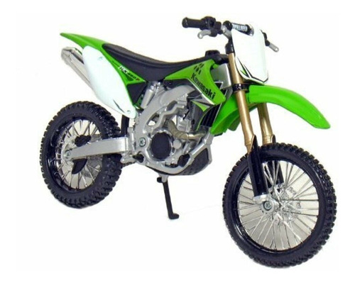 Maisto Kawasaki Kx 450f 1/12, Modelo Fundido A Presión Verde