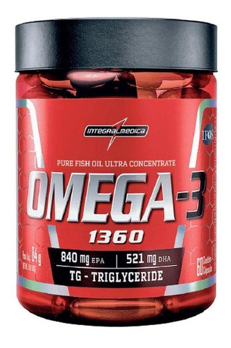 Imagem 1 de 2 de Omega 3 (60 Capsulas) - Integralmedica