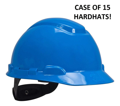 Case Of 15! 3m H-700 Cap Style Hard Hat 4-point Ratchet  Yyh