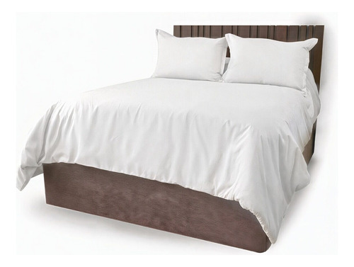 Funda Duvet Dues Queen Blanco, Microfibra Pack 6 Piezas
