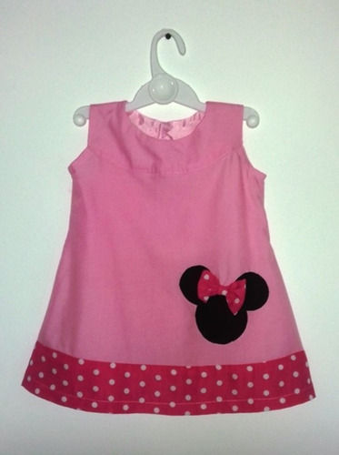 Vestidos Para Niña Minnie Talla 2 Y Talla 3
