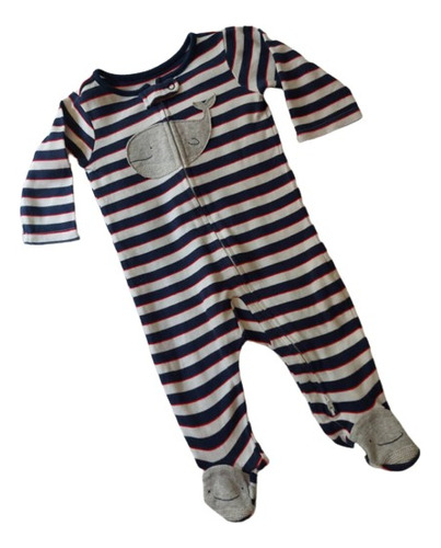 Pijama Para Niño, Talla: 3-6 M, Marca: Just One You