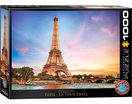 Eurographics Paris Torre Eiffel Puzzle (1000 Piezas)