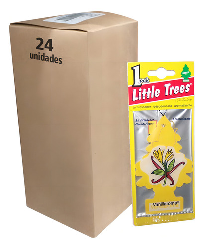 Pino Aromatico Vainilla Little Trees (caja 24 Unidades)