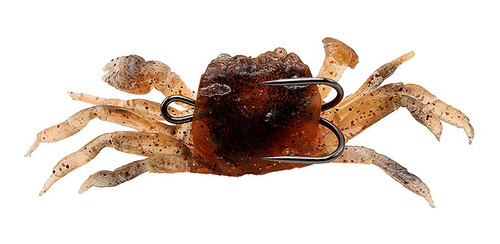 3 Peças 10cm 30g Pesca Macia Iscas Caranguejo Isca Artificia