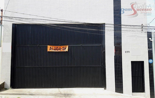 Galpão Para Alugar, 1100 M² Por R$ 17.000,00/mês - Vila Prudente - São Paulo/sp - Ga0124