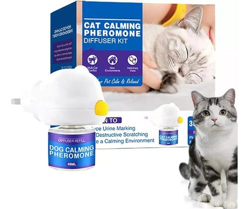 A+ Difusor Calmante Para Gatos, Difusor De Feromônios Para