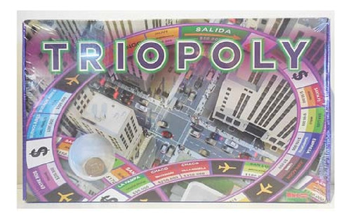 Triopoly Internacionales Juego De Mesa Nupro  1198