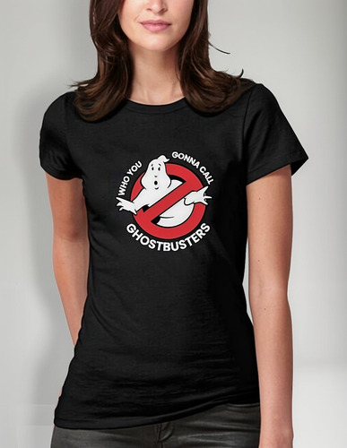 Polera Ghosbusters Cazafantasma Moda Mujer