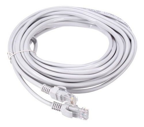 Cable De Red - Cat 6e - 2 Mts - Gris -  Burzaco