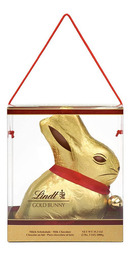 Lindt Bunny Gold Oro Conejo Gigante Chocolate Con Leche 1kg