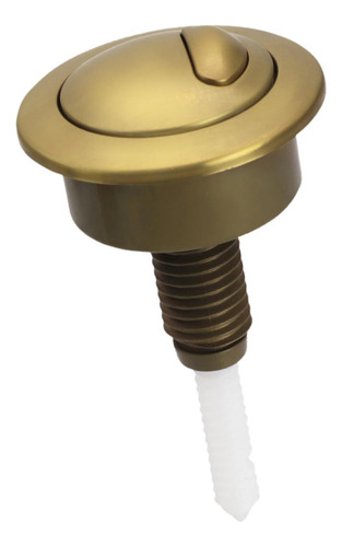 Accesorios De Baño Con Botón Pulsador Oro 8,7 Cm X 4,8 Cm