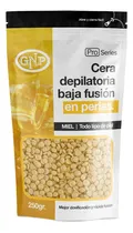 Comprar Cera Depilatoria En Perlas Gnp 250gr. Miel. Todo tipos de pieles. Sistema Español