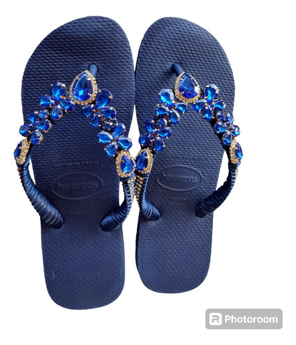 Chinelo Havaianas Decorada Sandália Dias Das Mães 