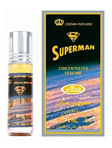 Super Man Perfume Arabe Al Rehab 6 Ml 