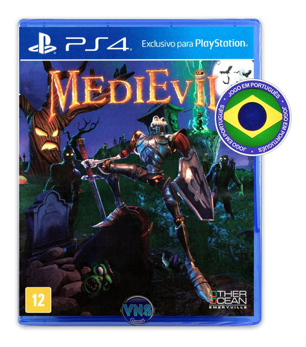 Medievil - Ps4 - Mídia Física - Novo - Lacrado