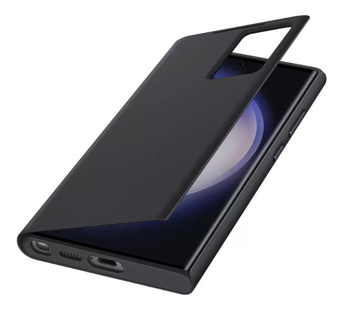 Imagen 5 de 8 de Case Galaxy S23 Ultra S-view Flip Cover Original Negro