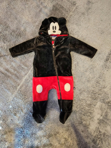 Pijama Mono Bebé Disney Mickey Mouse Original 