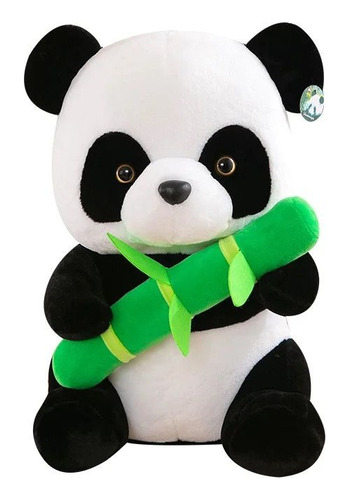 Peluche De Oso Panda Bambú Para Niños Algodón  