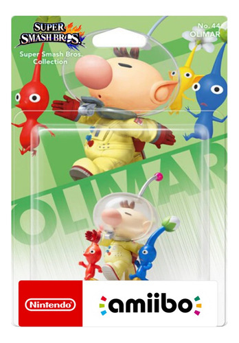 Amiibo Olimar Pikmin Super Smash Bros Nintendo / Mathogames