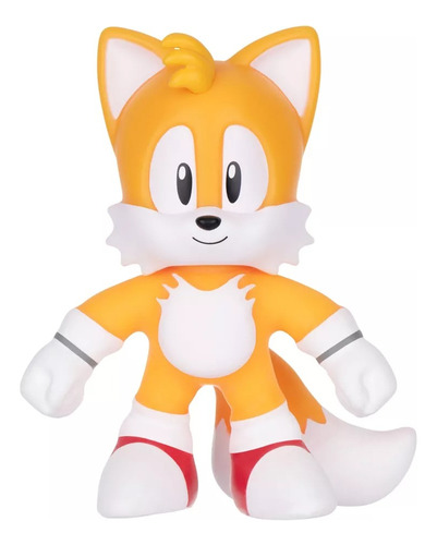 Figura Sonic Stretch Tails De Goma Goo Jit Zu