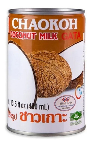 Leche De Coco Chaokoh Lata X 400 Ml