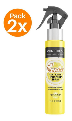 John Frieda Spray Iluminador Go Blonder 104ml Pack 2 Uds