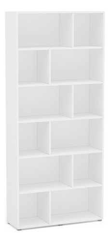 Estante Livreiro Xangai Com 12 Nichos - Branco