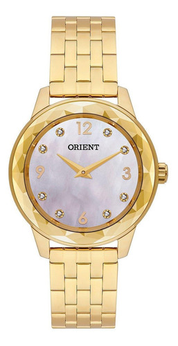 Relógio Feminino Orient Dourado Fgss0221 B2kx