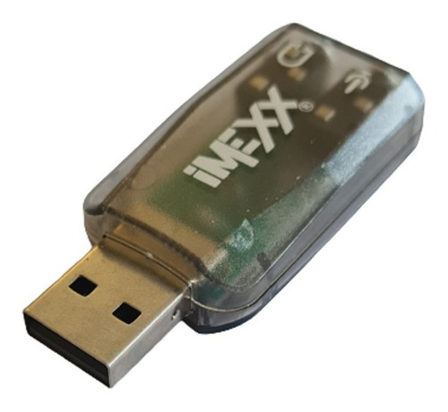 Adaptador Imexx Usb A Sonido/5,1 Usb Sound Card  Ime-40792 