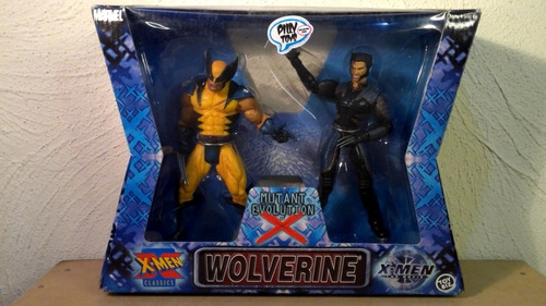Toy Biz Mutant Evolution Of X Woverine Classics & The Movie