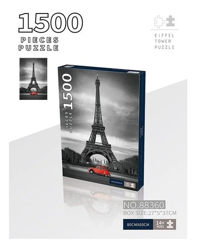 Puzzle 1500 Piezas Eiffel Tower