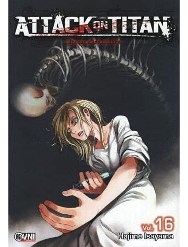 Libro Attack On Titan Vol 16 De Hajime Isayama Distribucione