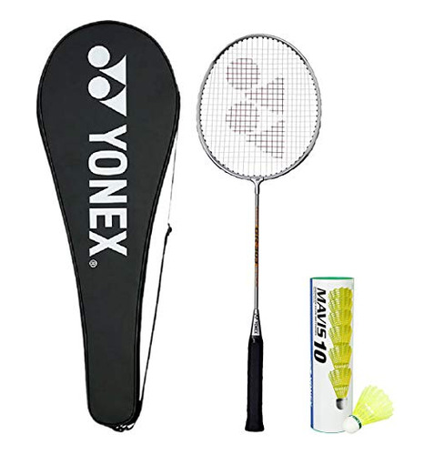 Yonex Gr 303 Raqueta De Aluminio De Badminton Con Cubierta C