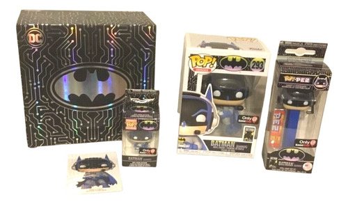 Caja Exclusiva Batman Only Gamestop Funko Pop