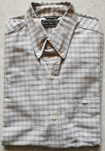 Camisa Manga Larga Beige Claro Rever Pass Medium