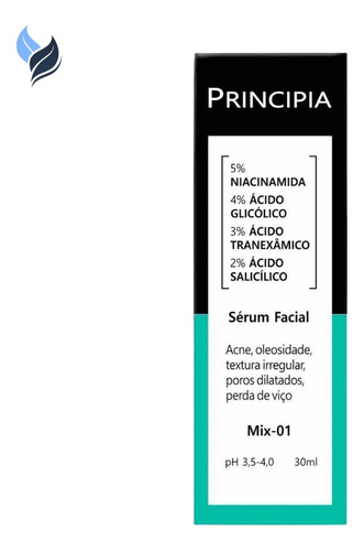 Ácido Glicólico Salicílico Tranexâmico Niacinamida Sérum