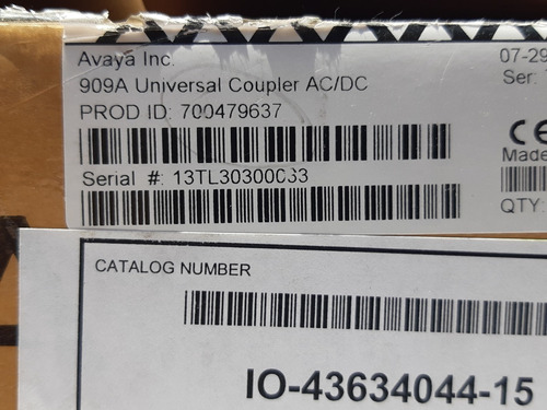 Avaya Universal Coupler 909a 700479637 Nuevo