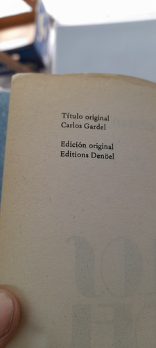 Carlos Gardel De Edmundo Eichelbaum - Vergara - Usado (Usado)