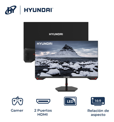 Hyundai Hy View 27 Monitor Gaming Led | 2560 X 1440 | 200hz