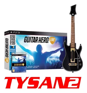 Guitar Hero Live Ps3 Rock Band Guitarra + Game En Stock Ya!!