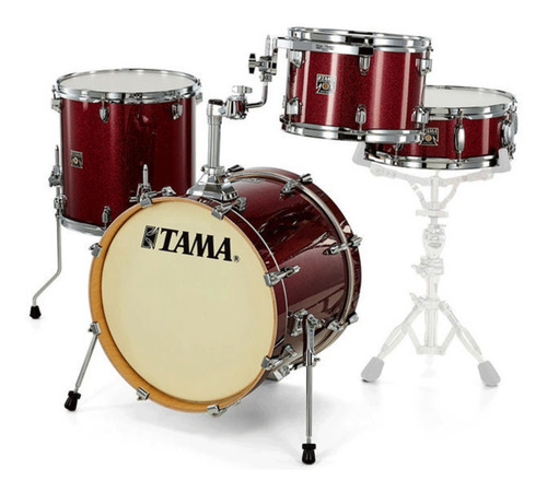 Bateria Tama Superstar Classic Ck 48s Drp Red Sparkle