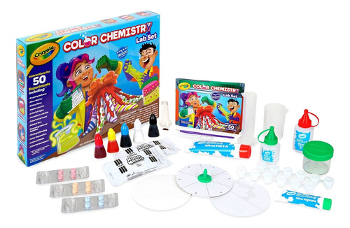 Kit Química De Color De Crayola Juguetes Stem Para Niños De