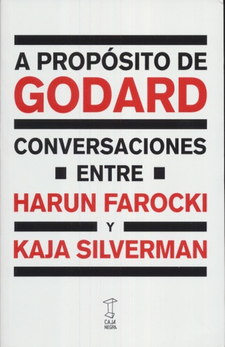 Libro A Proposito De Godard. Conversaciones Entre Harun  Lku