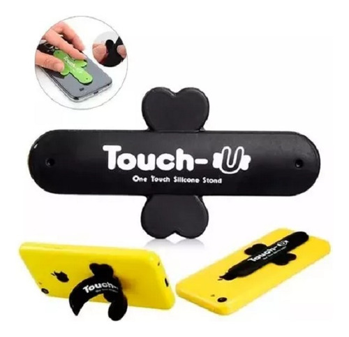 Soporte Celular Adherible Y Flexible Portátil 2pzas