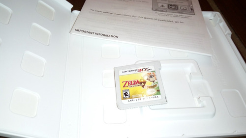 The Legend Of Zelda A Link Between Worlds Nintendo 2ds Y 3ds (Usado)