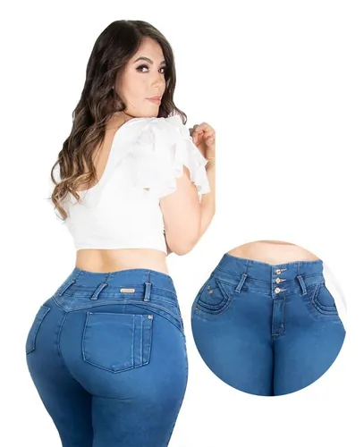 Jeans Dama Pantalones Mujer Pompa Maxi-push Up